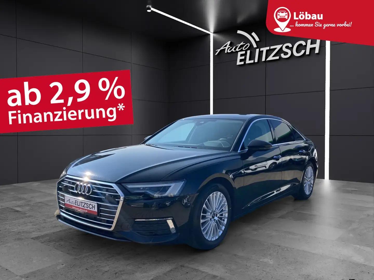 Audi A6 Lim. 50 TDI quattro Matrix Luft RFK Head up design Schwarz - 1