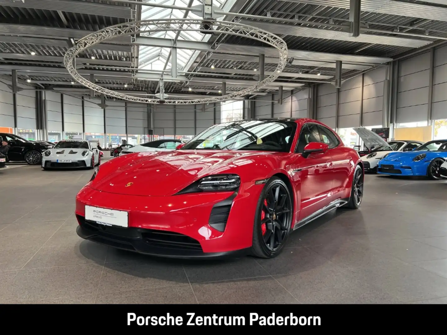 Porsche Taycan GTS Sport Turismo HA-Lenkung InnoDrive Rot - 1