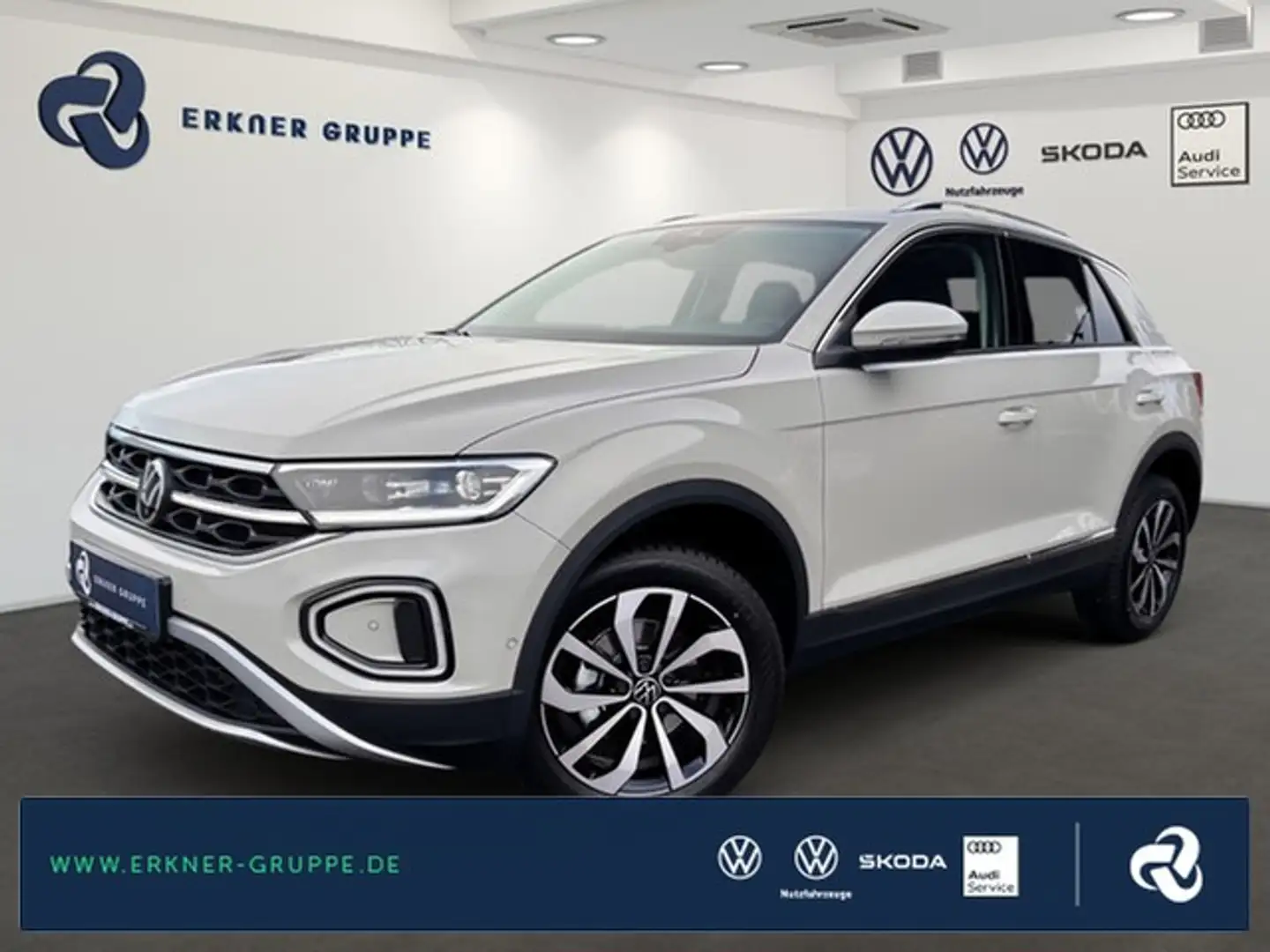 Volkswagen T-Roc 1.5TSI DSG Style AHK+GJR+KAMERA+SHZ+NAVI+ Grau - 1
