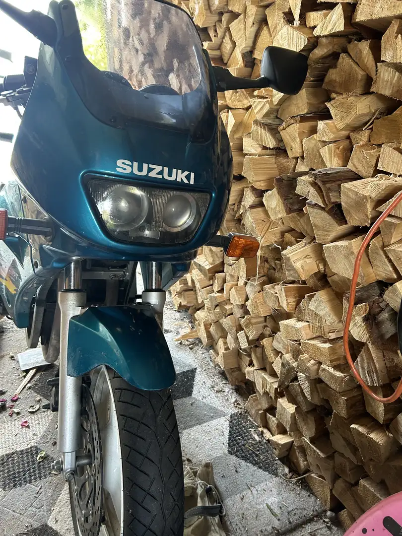 Suzuki GS 500 GM 51B Bleu - 2
