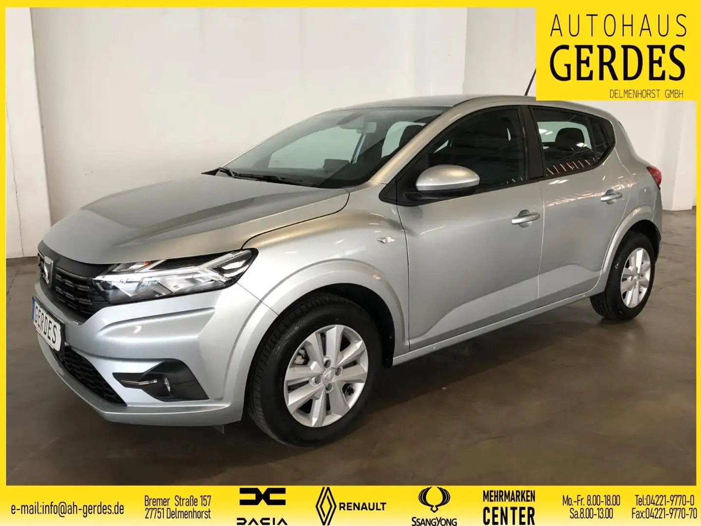 Dacia Sandero Comfort 1.0 TCe 91 Grau - 1