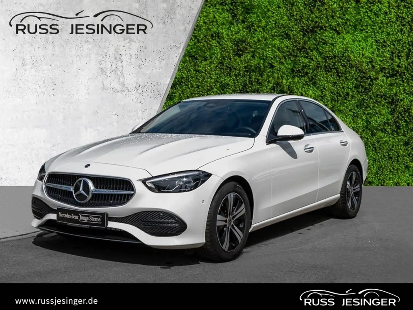 Mercedes-Benz C 220 d Avantgarde *LED*AHK*Cam*KeyGo*TotW*Memo* Blanc - 1