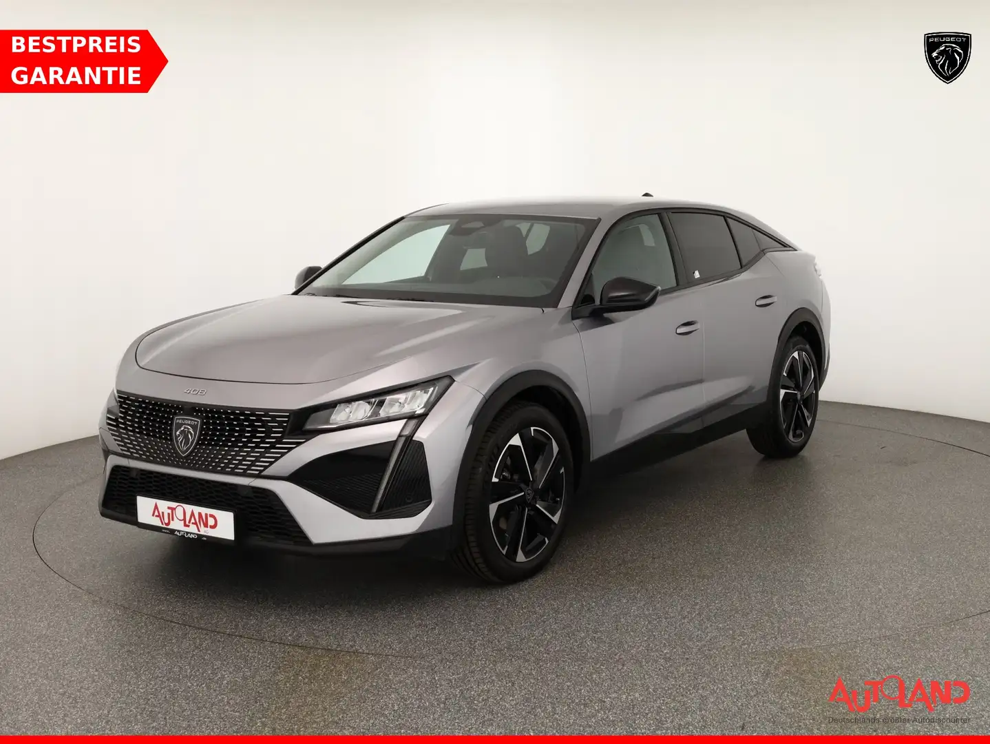 Peugeot 408 130 Aut. LED ACC Navi 360° Grau - 1