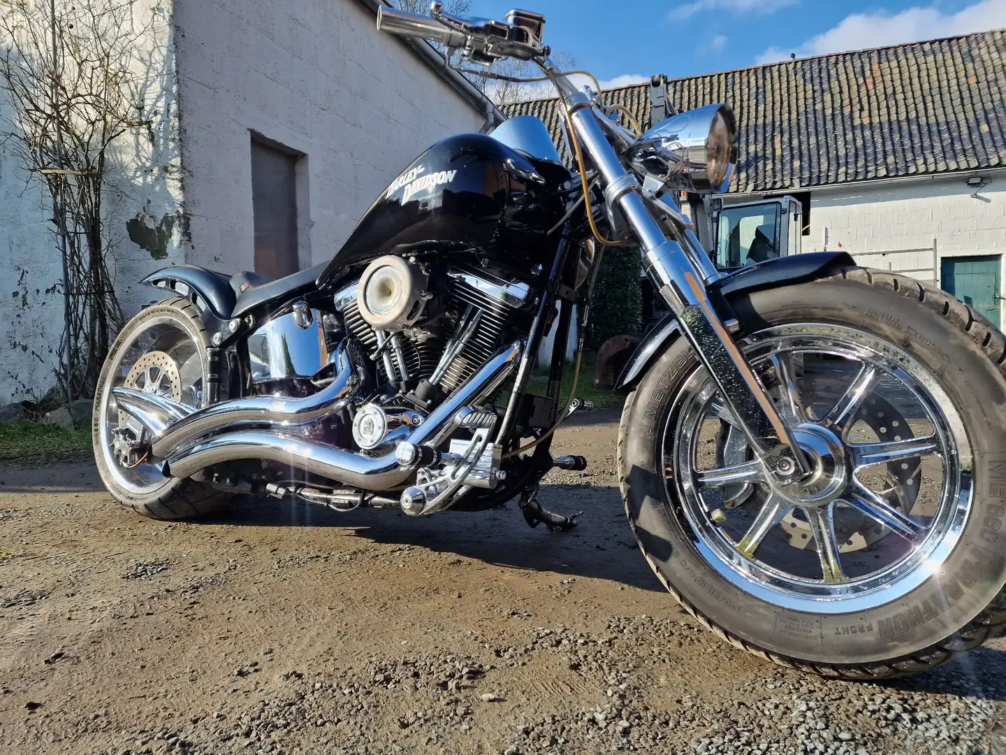 Harley-Davidson Fat Boy Zwart - 2