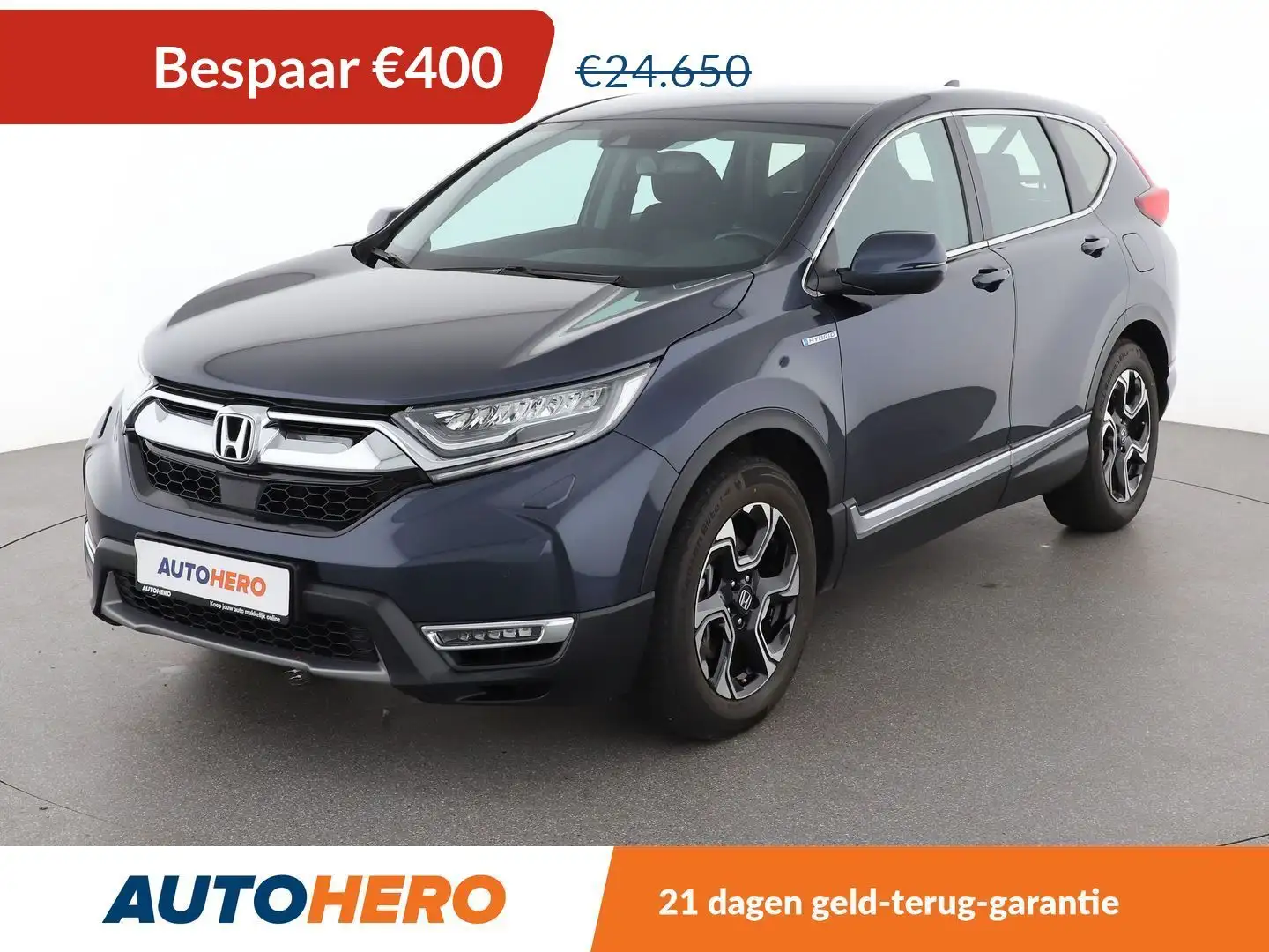Honda CR-V 2.0 i-MMD Hybrid Elegance 2WD Blauw - 1