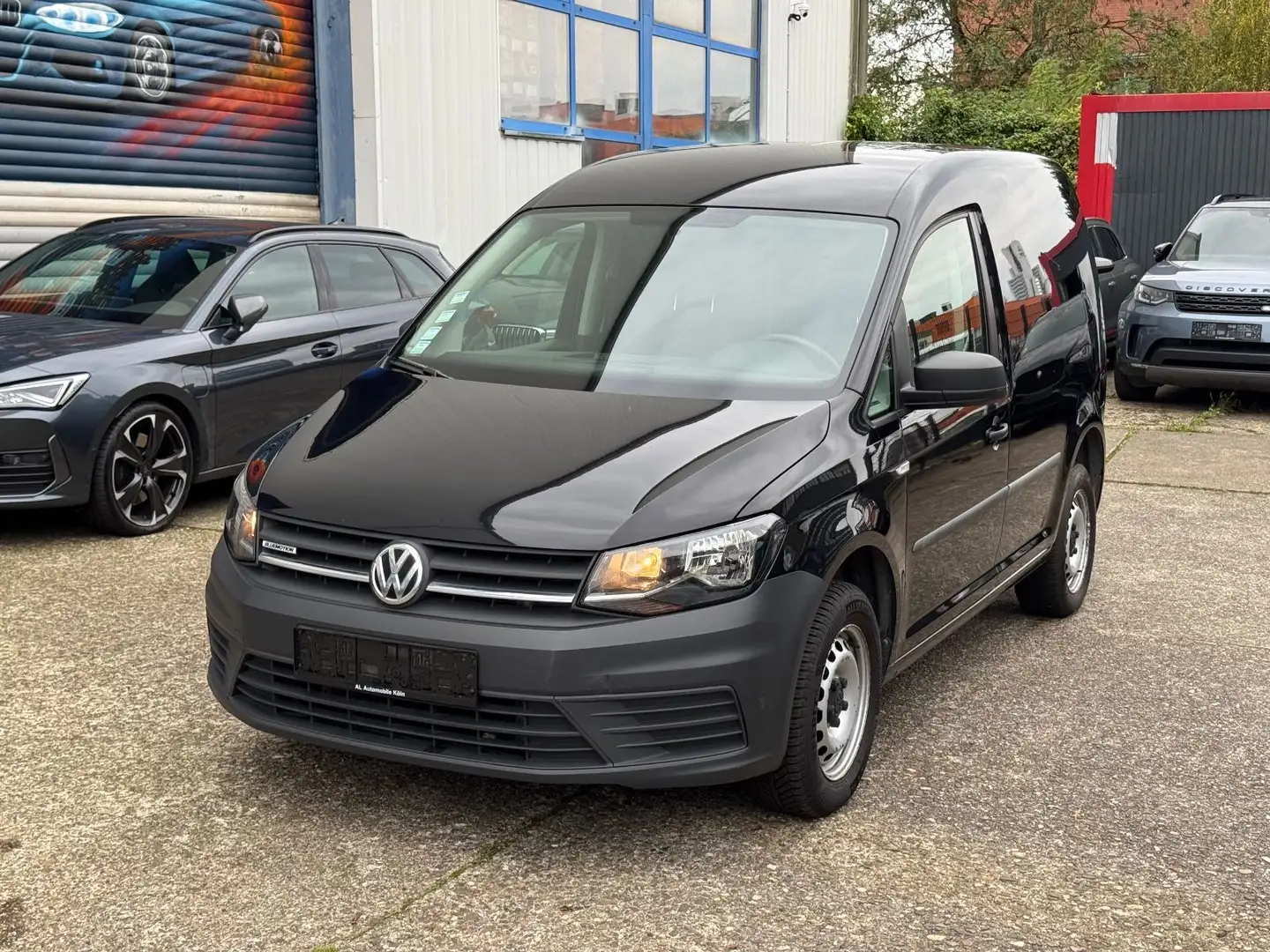 Volkswagen Caddy Nfz Kasten BMT CNG/Teilleder/1 Hand Schwarz - 1