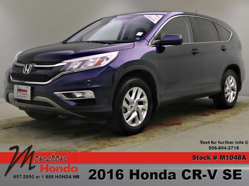Blue 2016 Honda CR-V SUV / Crossover All-Wheel Drive Automatic