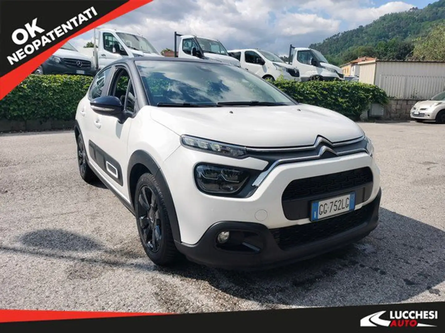 Citroen C3 PureTech 110 S&S EAT6 Shine Bianco - 1