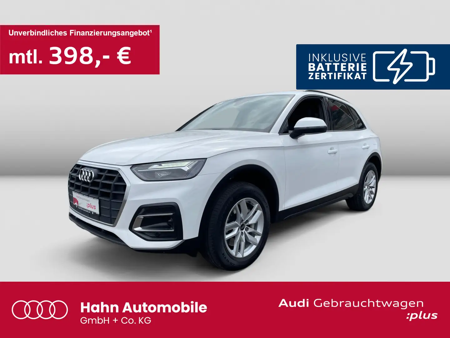 Audi Q5 50TFSIe quattro S-trc S-line Navi Virtual CAM Weiß - 1