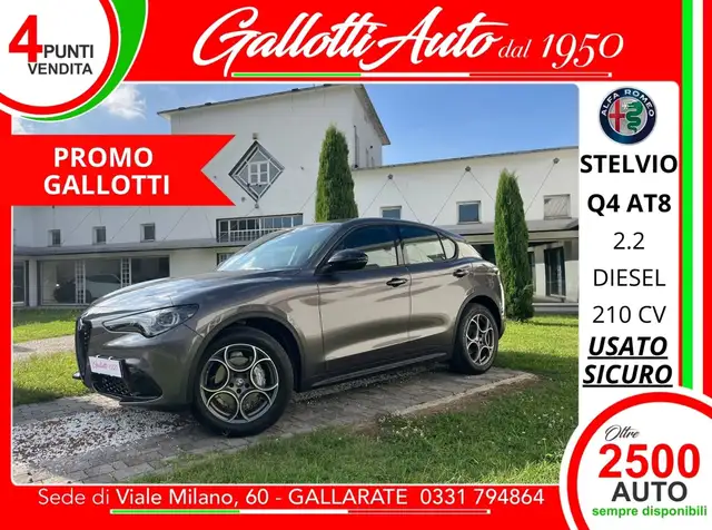 Alfa Romeo Stelvio 2.2 td Sprint Q4 210cv AT8 - PRM GALLOTTI