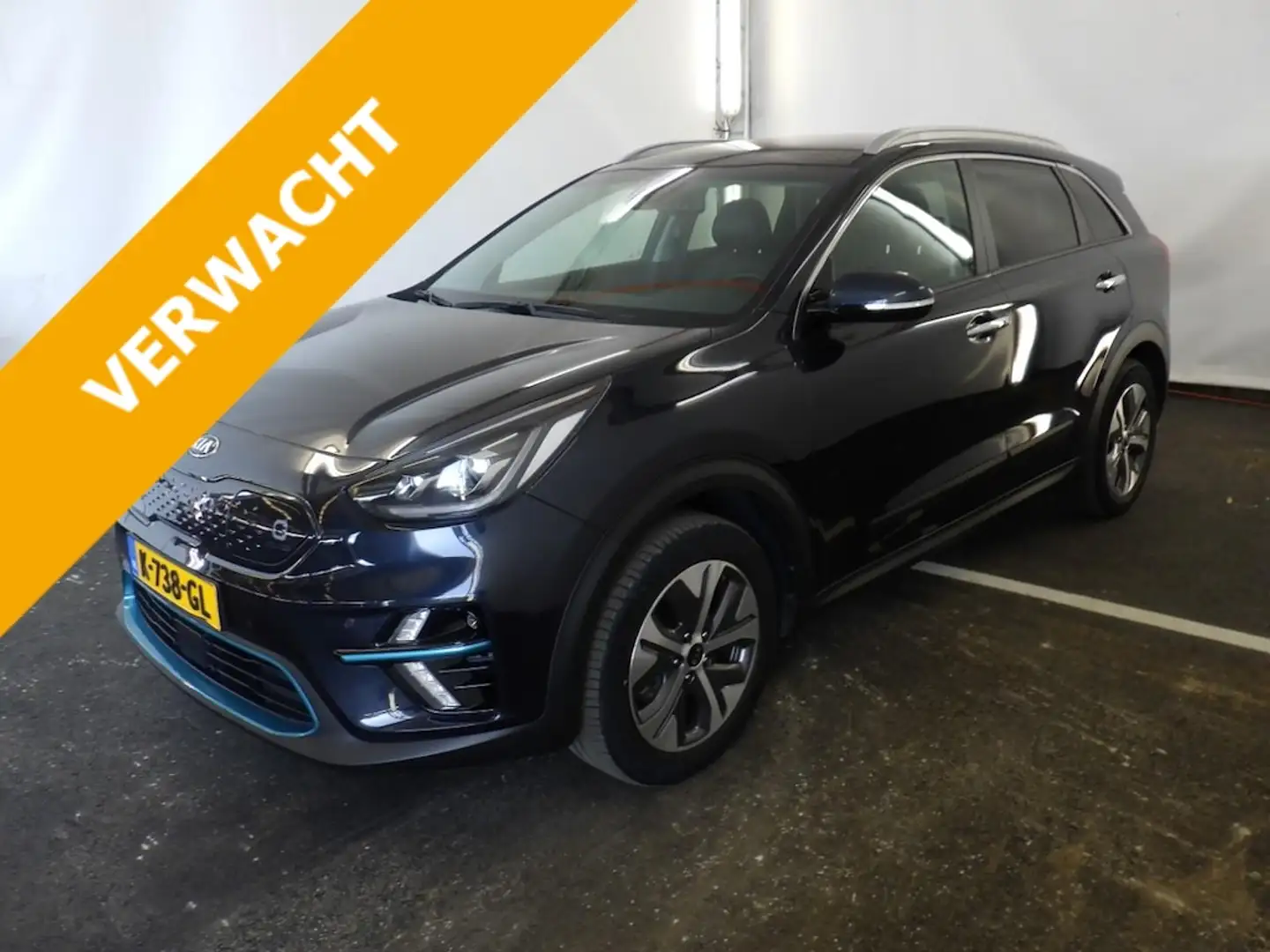Kia e-Niro Executiveline 64kWh 204pk [ 3FASE+ACC+CAMERA+VENTI Blauw - 1