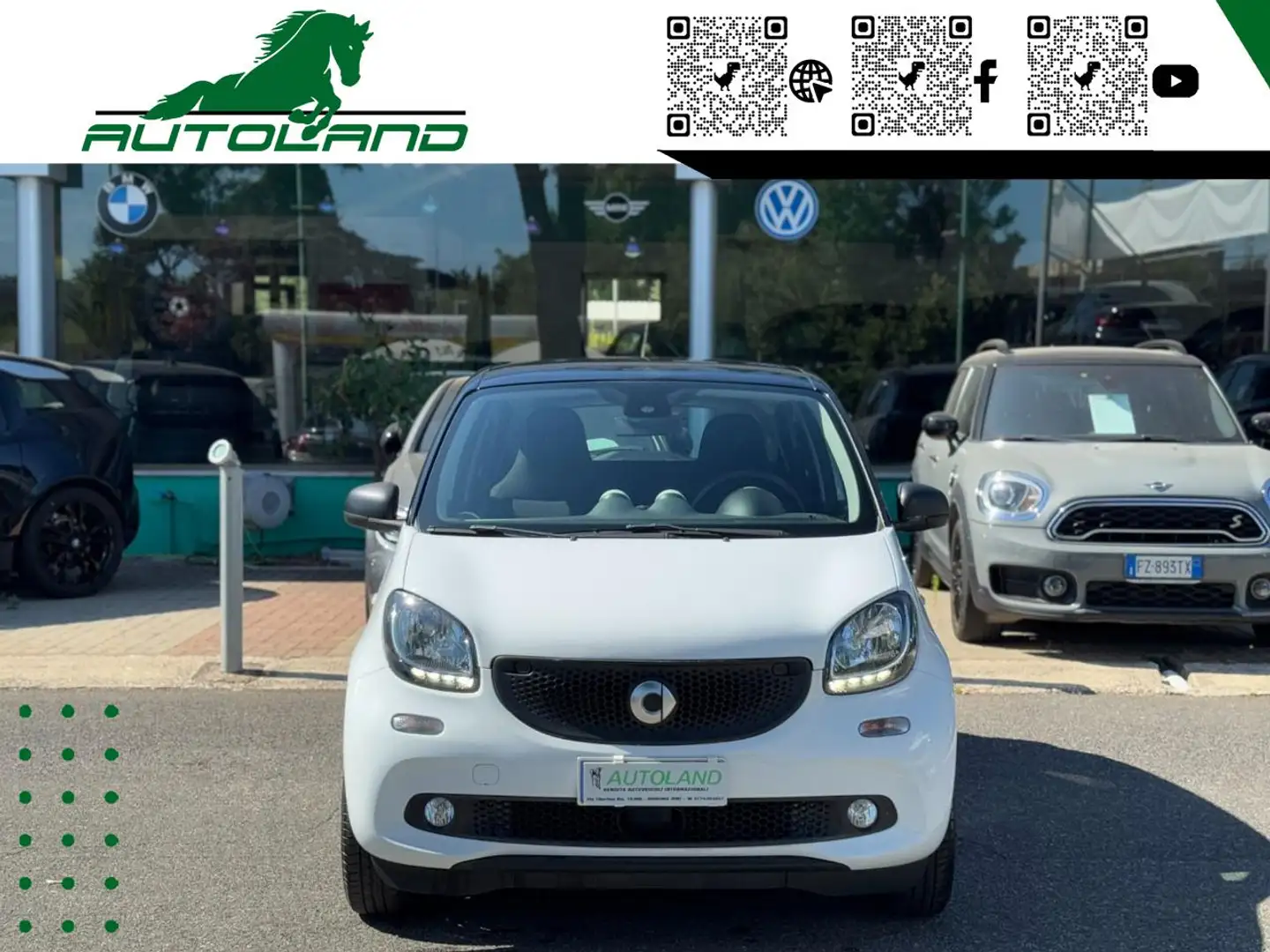 smart forFour 70 CV 1.0 Youngster Adatta a NEOPATENTATI Bianco - 2