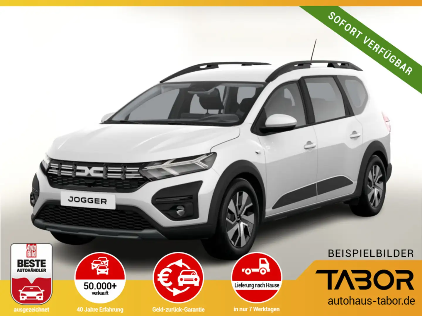 Dacia Jogger 1.0 ECO-G 100 Expression KomfortP PrivG Blanc - 1