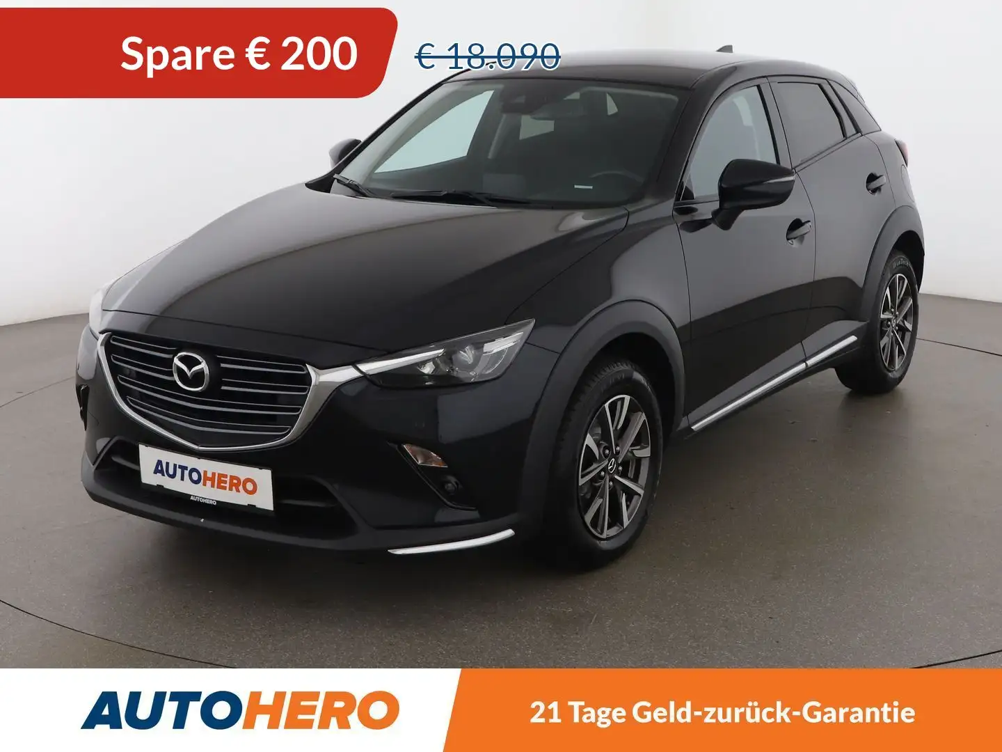 Mazda CX-3 2.0 Revolution *HUD*LED*TEMPO*NAVI*CAM*SPUR*TOT* Schwarz - 1