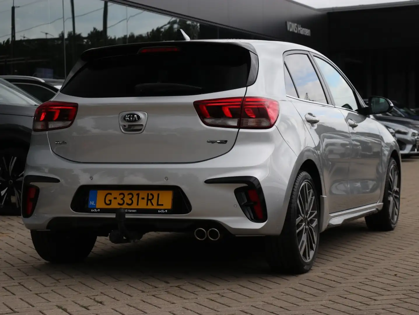 Kia Rio 1.0 TGDI GT-Line I Trekhaak I Navi I Keyless I Led Grijs - 2