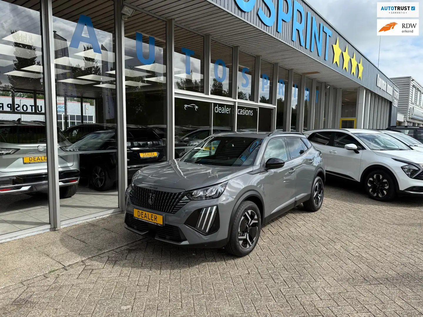Peugeot 2008 1.2 PureTech 130 Allure / ACHTERUITRIJCAMERA / APP Grijs - 1