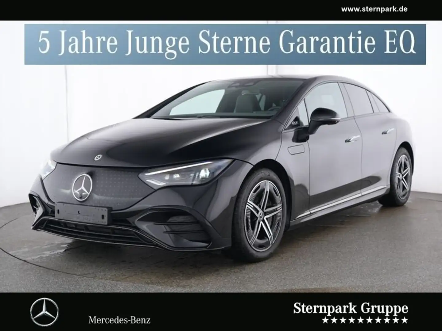 Mercedes-Benz EQE 350 EQE 350 4M AMG Night+Pano+Dist+Memory+Burm+DigiL Schwarz - 1