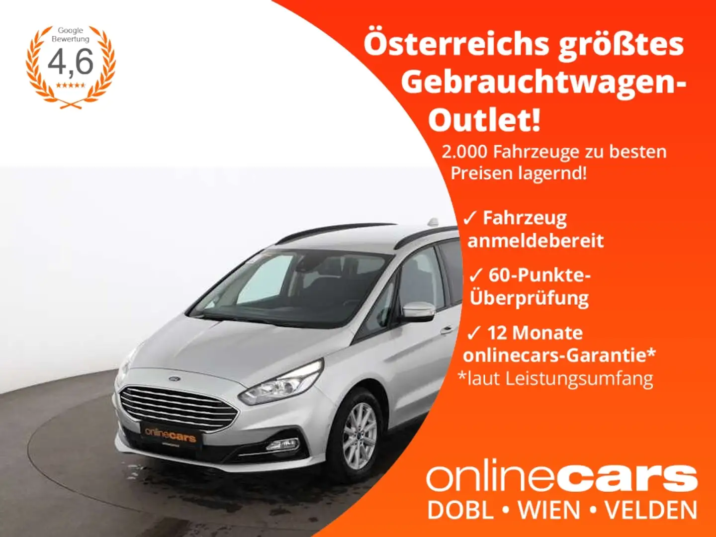 Ford Galaxy 2.5 Duratec Trend Aut NAVI SITZHZG R-CAM Argintiu - 1