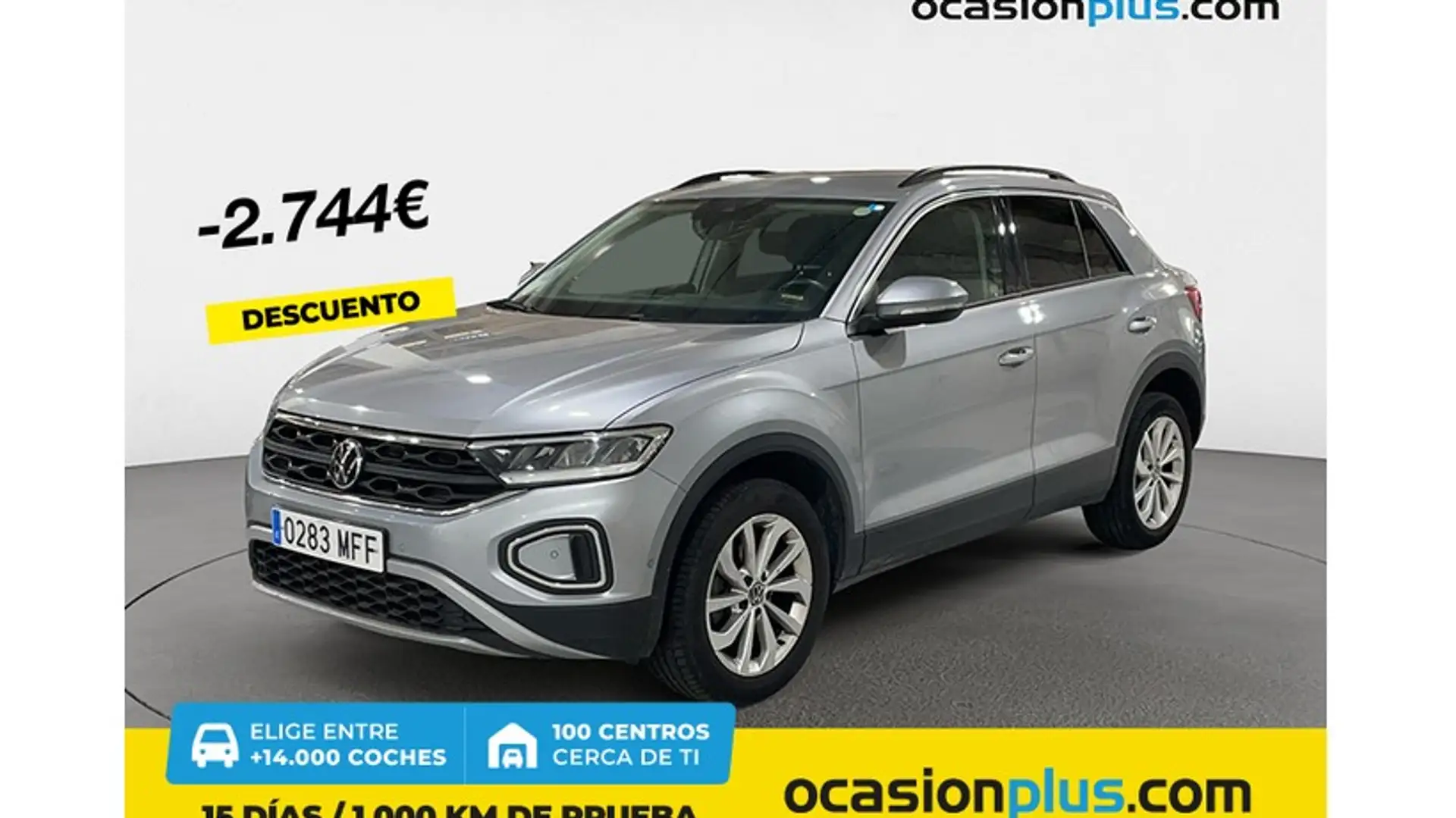 Volkswagen T-Roc 1.5 TSI Life DSG7 Zilver - 1