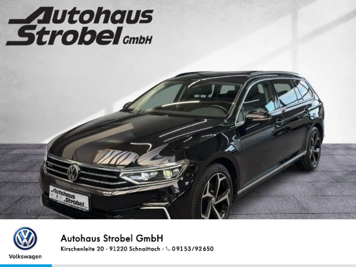 Volkswagen Passat Variant GTE 1.4 TSI DSG R-Line Standh. DC Schwarz - 1