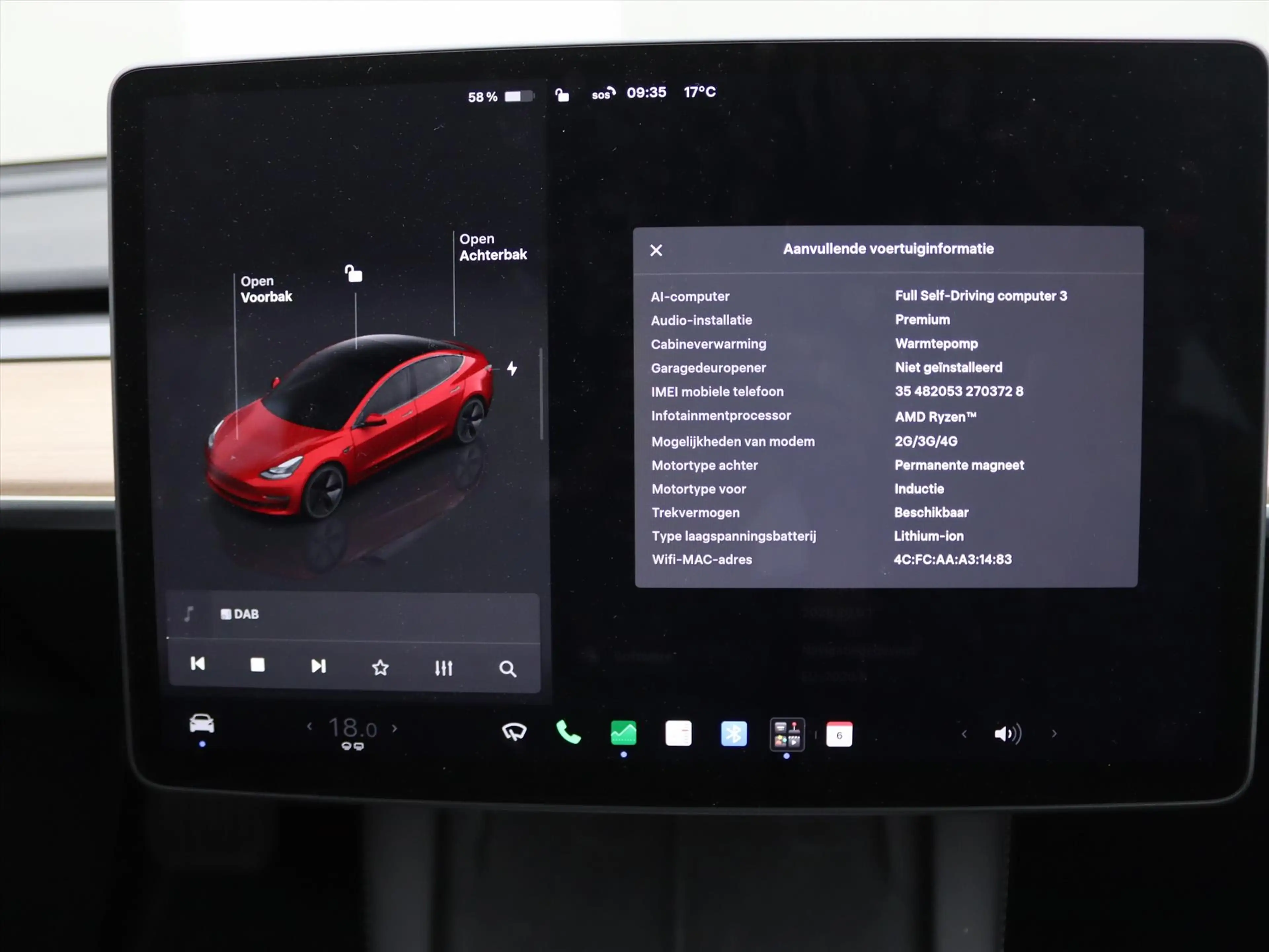 Tesla Model 3 Long-Range AWD 351pk 75 kWh UPGRADE [ RYZEN AMD+WA — photo 34