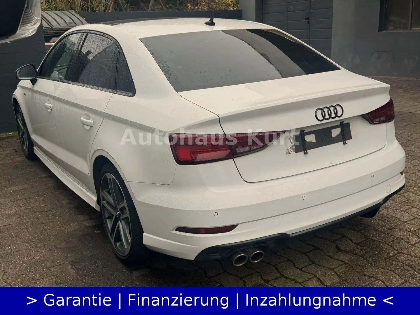 Audi A3 Limousine 35 TFSI Sport PANO*LED*T-LEDER*NAVI Weiß - 2