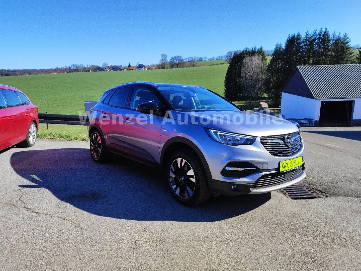 Opel Grandland X 1.6L *SH,LED,Automatik*TOTWINKEL* Grigio - 1
