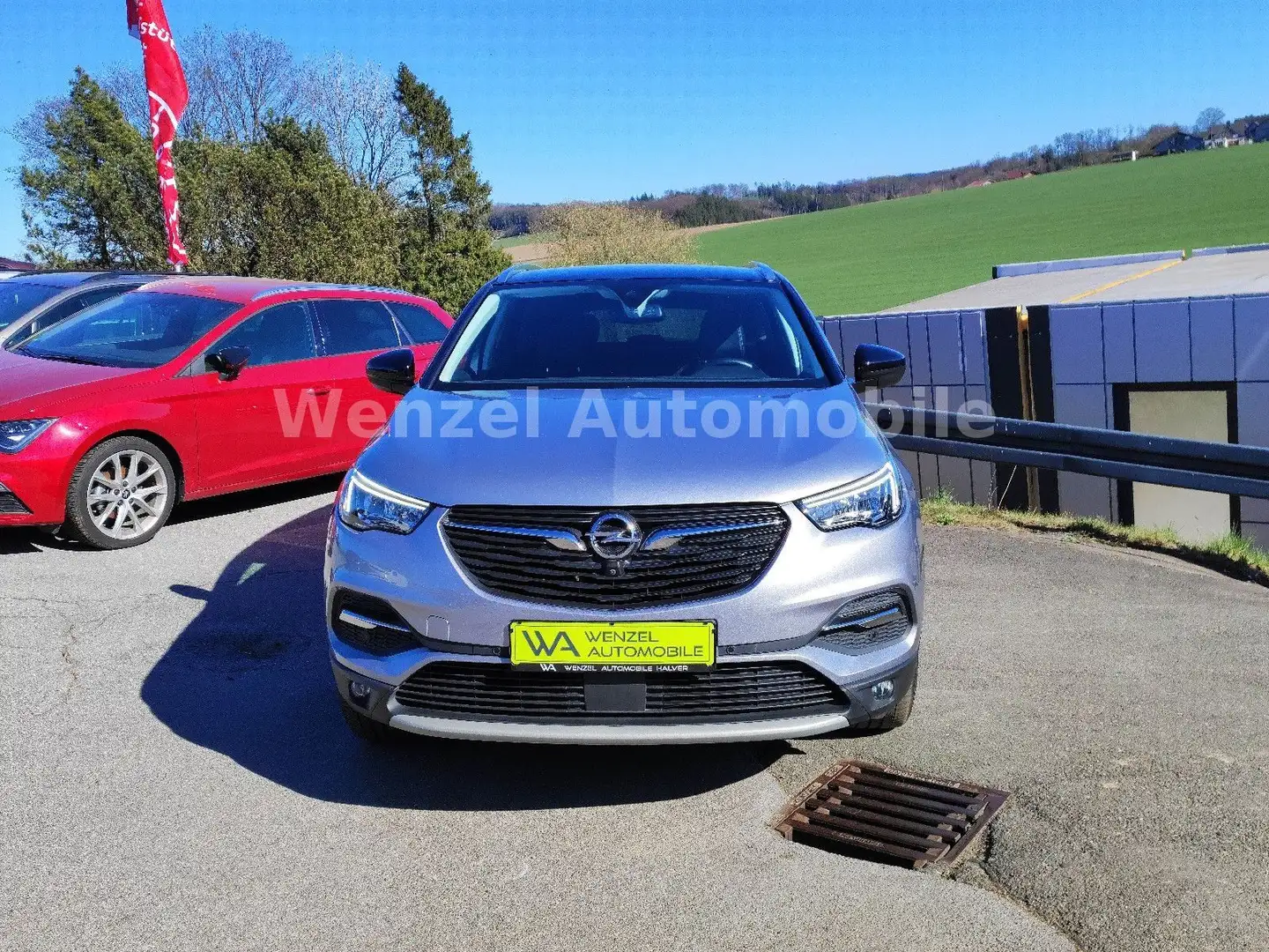 Opel Grandland X 1.6L *SH,LED,Automatik*TOTWINKEL* Grigio - 2