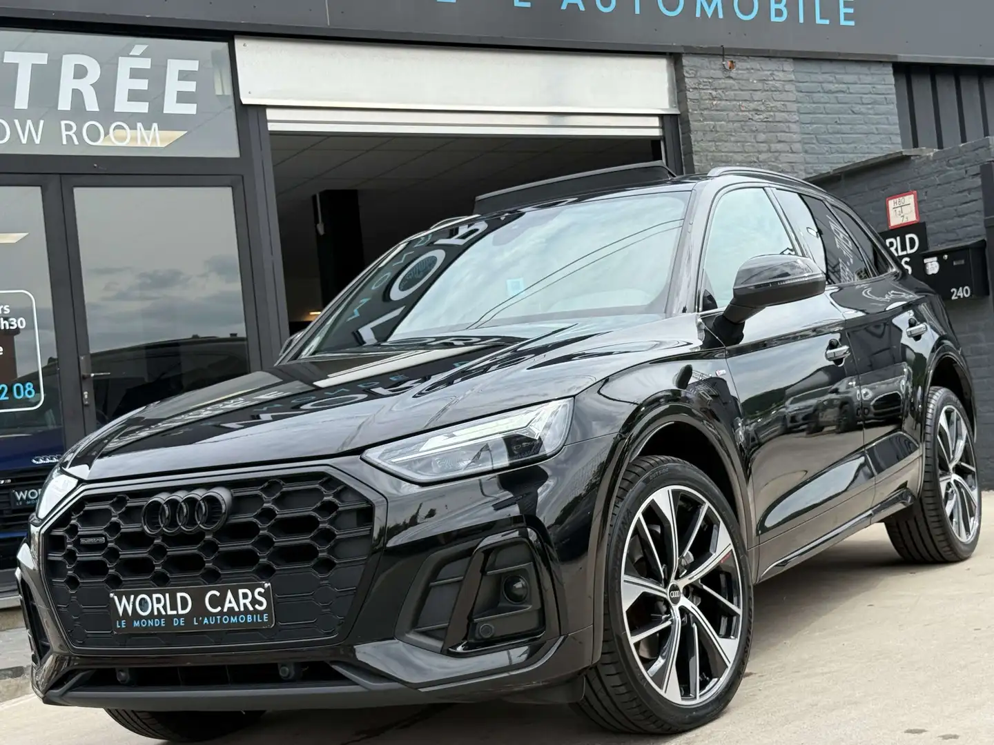 Audi Q5 40TDi Quattro S LINE AUTO. TOIT PANO - CAMERA Noir - 1