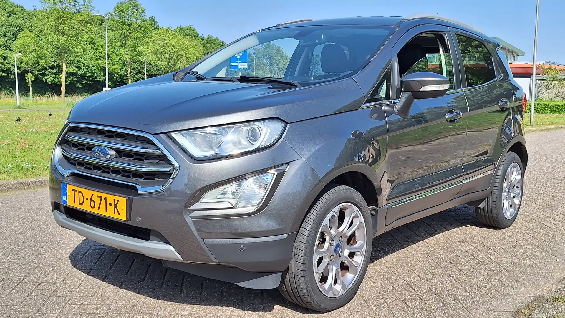 Ford EcoSport 1.0 EcoBoost 125pk Titanium Half Leer B&O Camera Grijs - 2