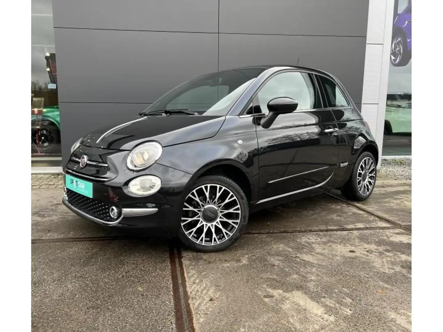 Fiat 500 Lounge 69 PK Schwarz - 1