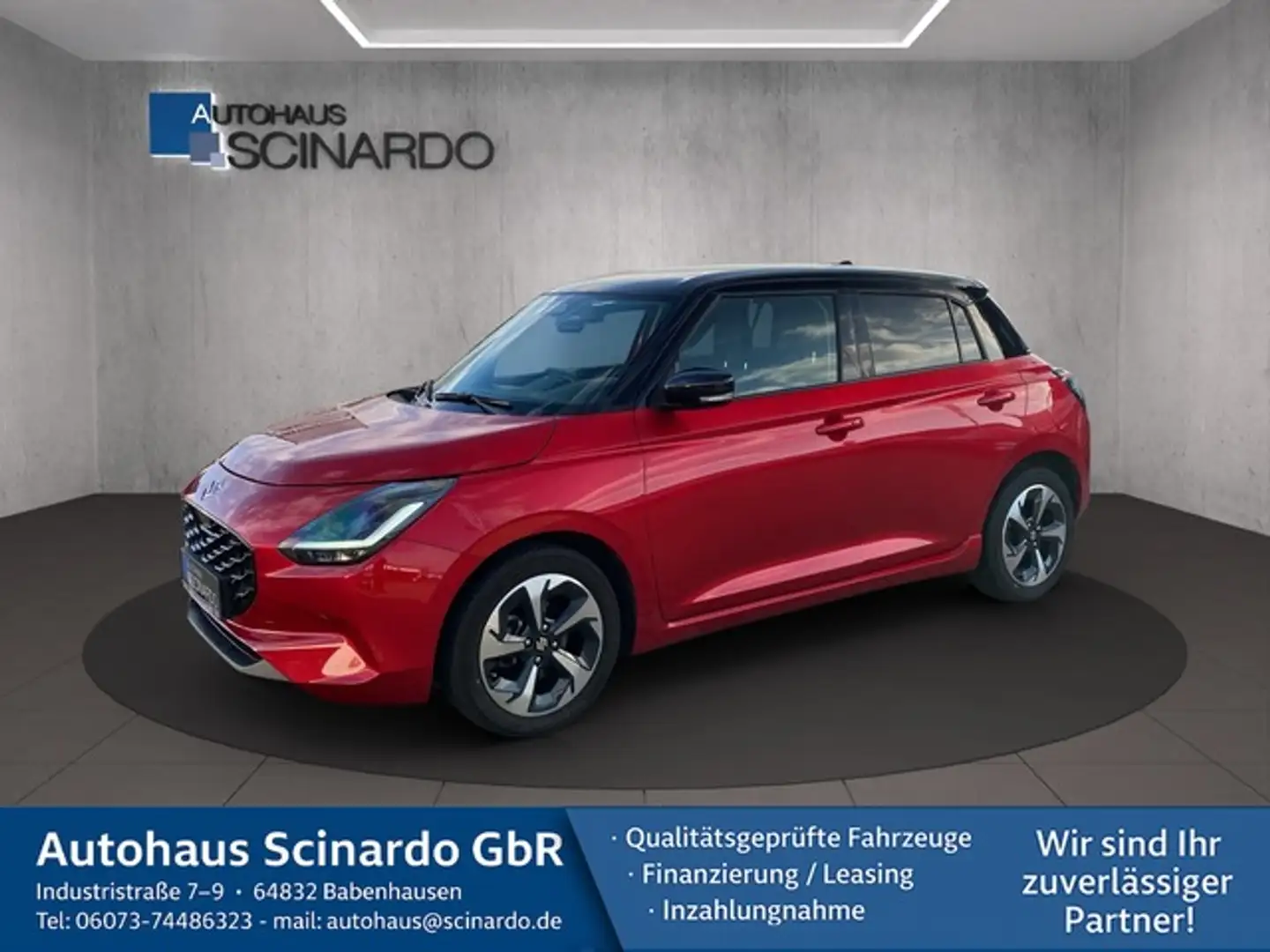 Suzuki Swift 1.2 MHEV Comfort+ Aut.*Navi*LED*RFK*ACC Rot - 1