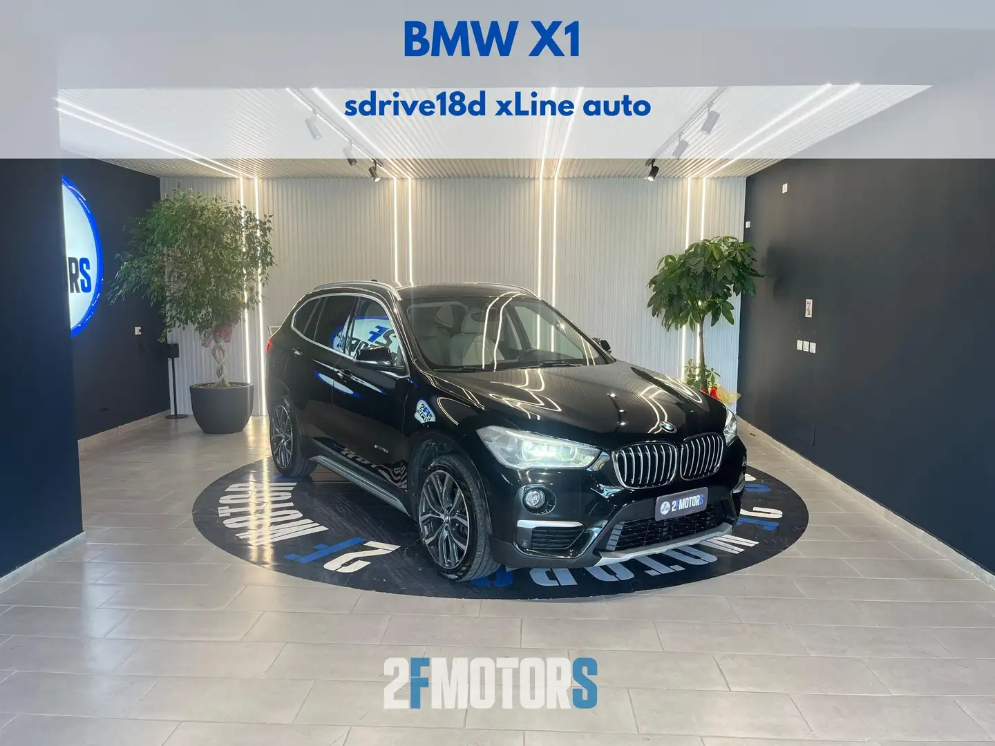 BMW X1 F48 sdrive18d xLine auto Schwarz - 1