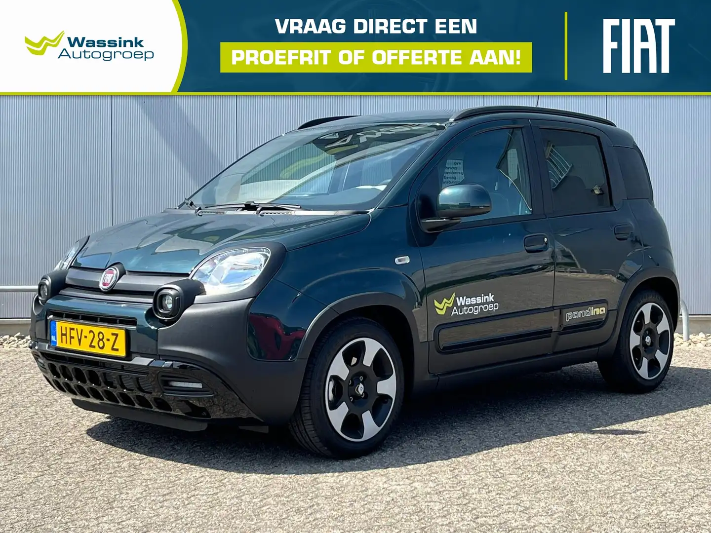 Fiat Panda Pandina 70pk Hybrid | VOORRAADACTIE! | Navigatie v Groen - 1