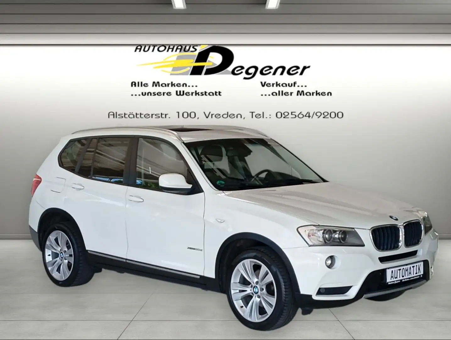 BMW X3 xDrive/ AHK schwenkb./Xenon / Pano. /  Leder Fehér - 1
