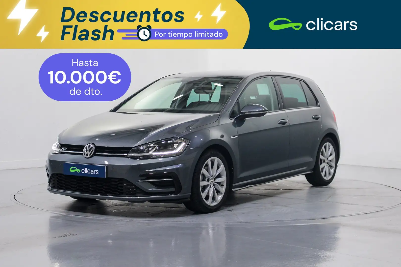 Volkswagen Golf 1.5 eTSI R-Line DSG 110kW Gris - 1