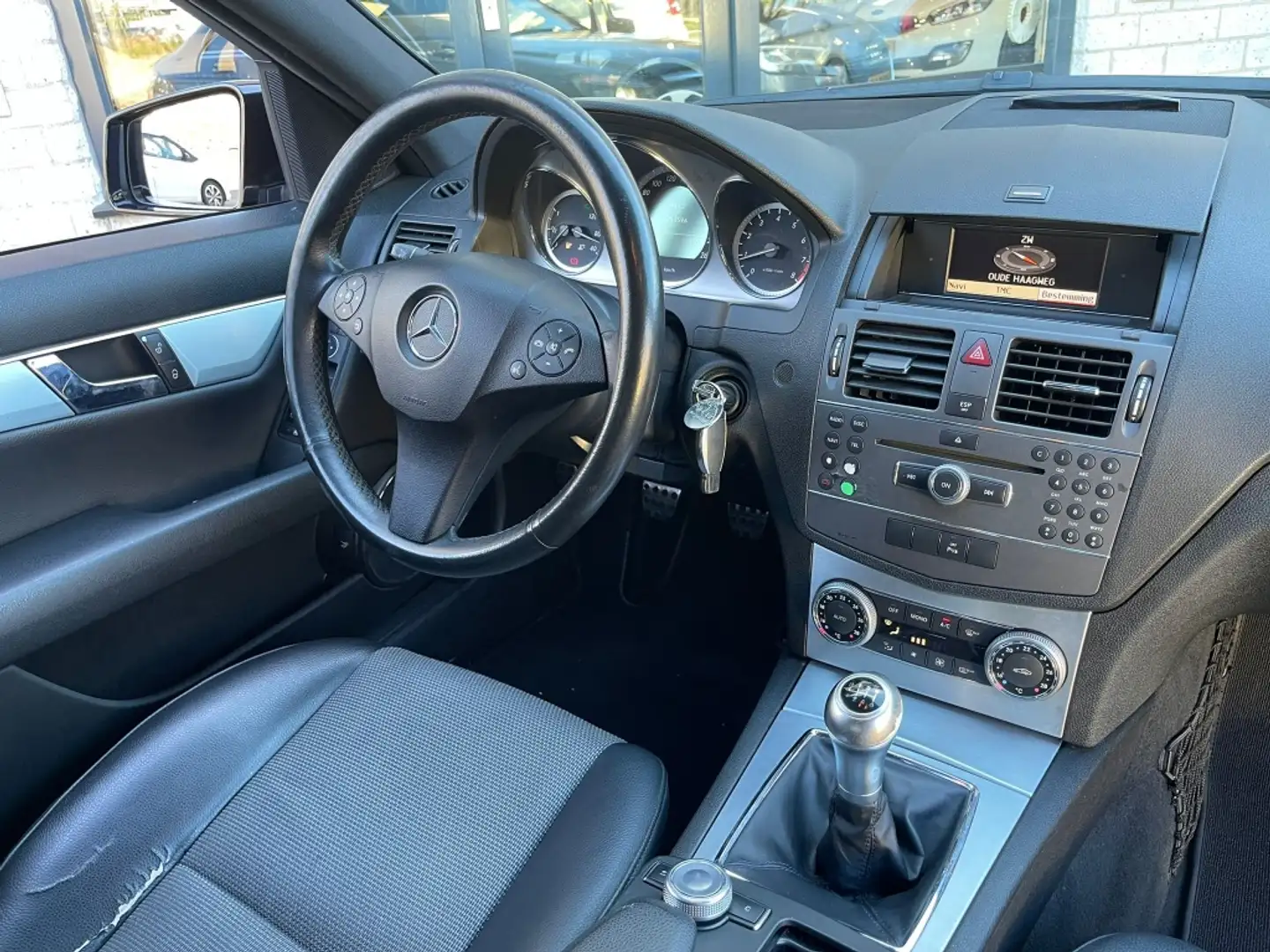 Mercedes-Benz C 180 K Amg Pakket Airco Nieuwe apk Schwarz - 2