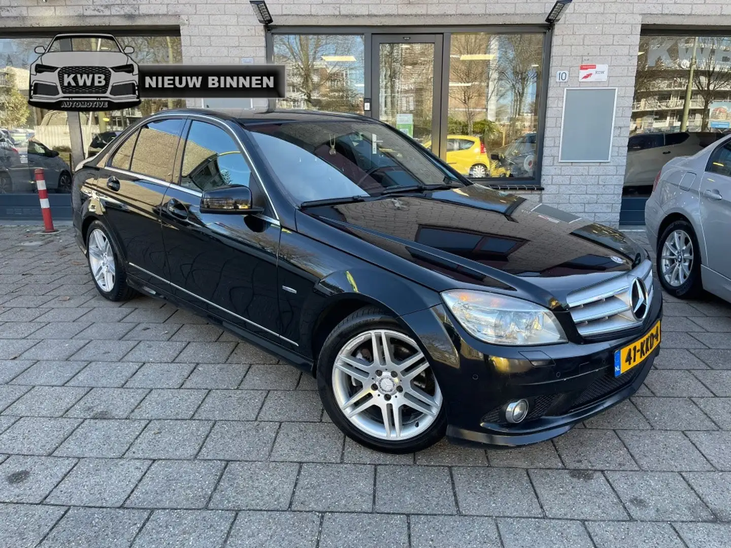 Mercedes-Benz C 180 K Amg Pakket Airco Nieuwe apk Schwarz - 1