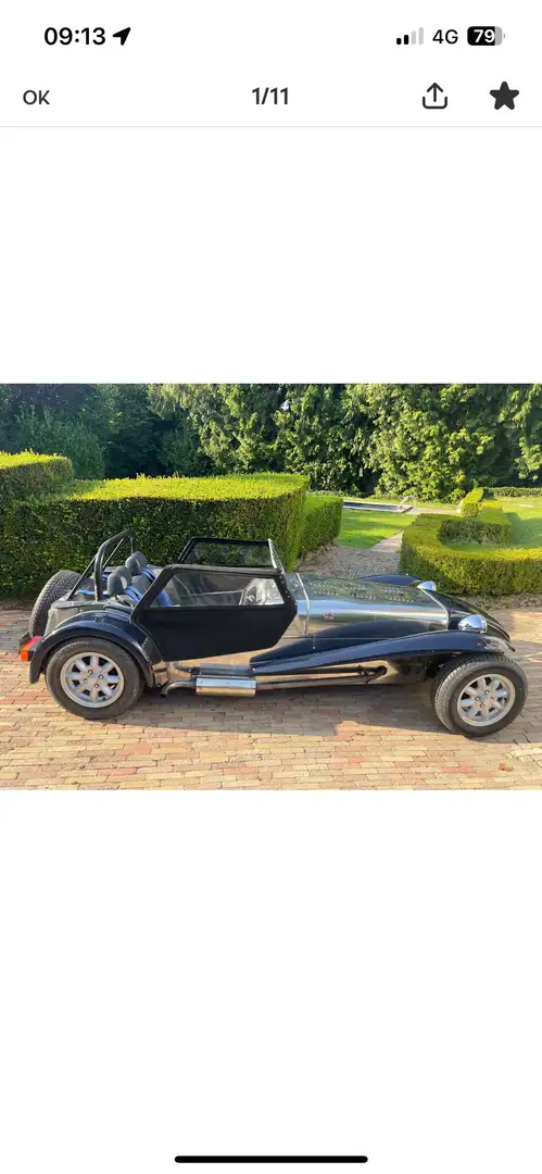 Lotus Super Seven marque standard motor réplique lotus moteur 1300 - 1