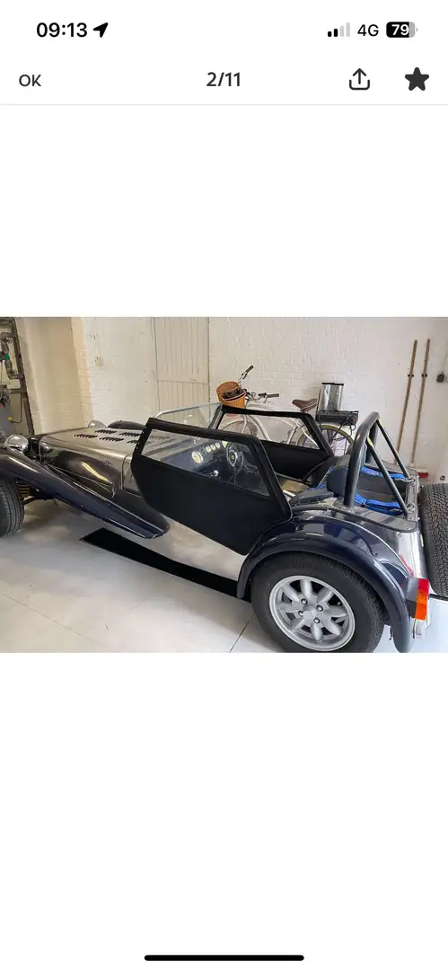 Lotus Super Seven marque standard motor réplique lotus moteur 1300 - 2