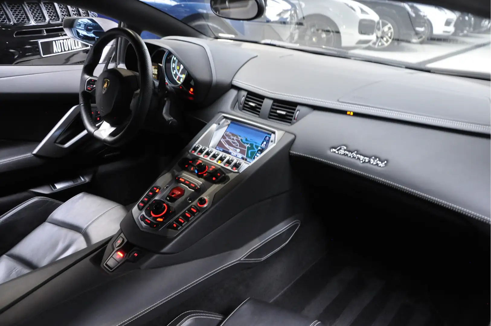 Lamborghini Aventador 6.5 V12 LP700-4 Novitec Carbon Akrap. Sensonum PDC Negru - 2
