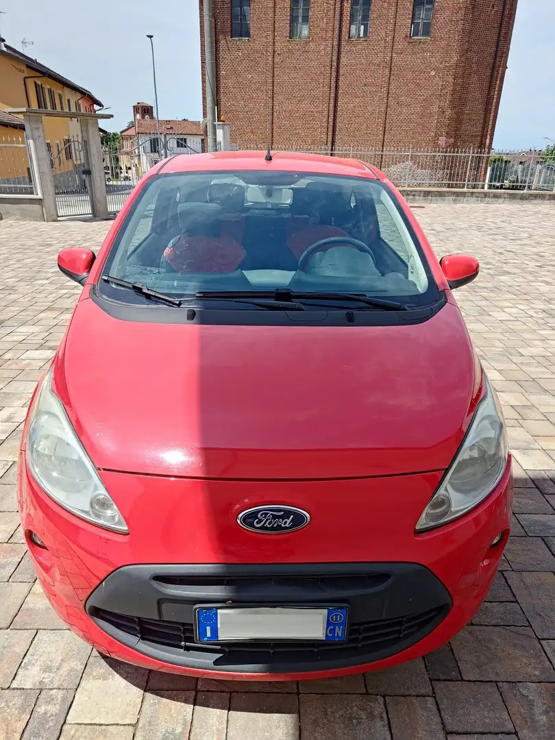 Ford Ka/Ka+ Ka II 3p 2009 Ka 1.2 Titanium c/esp,tcs 69cv E5 Rosso - 1
