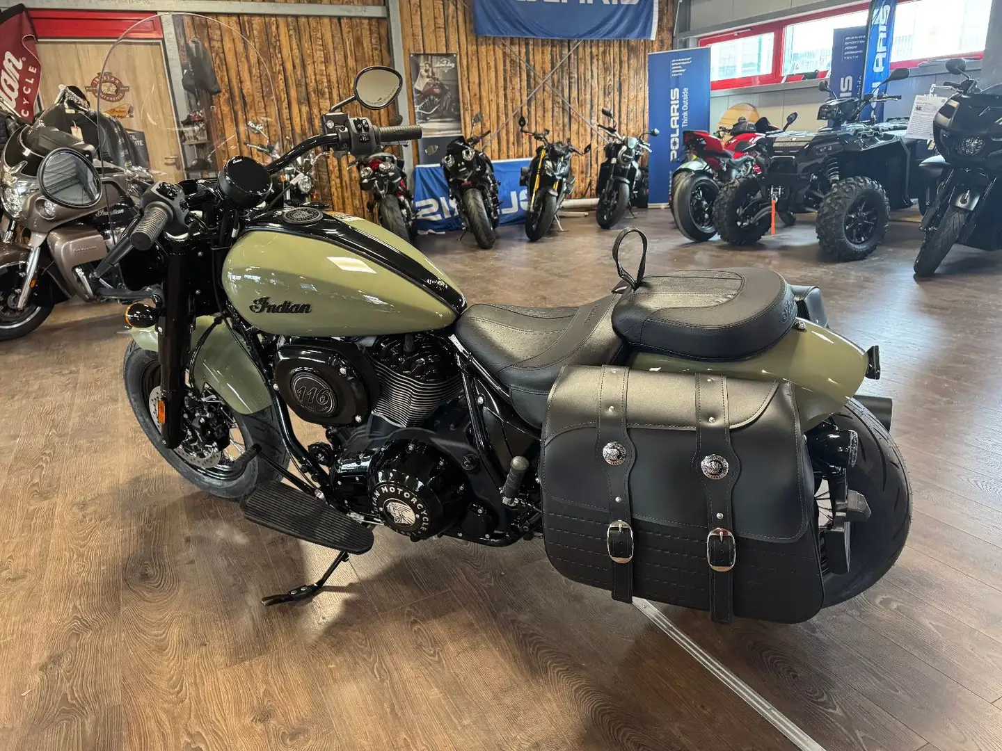 Indian Super Chief Dark Horse Groen - 2