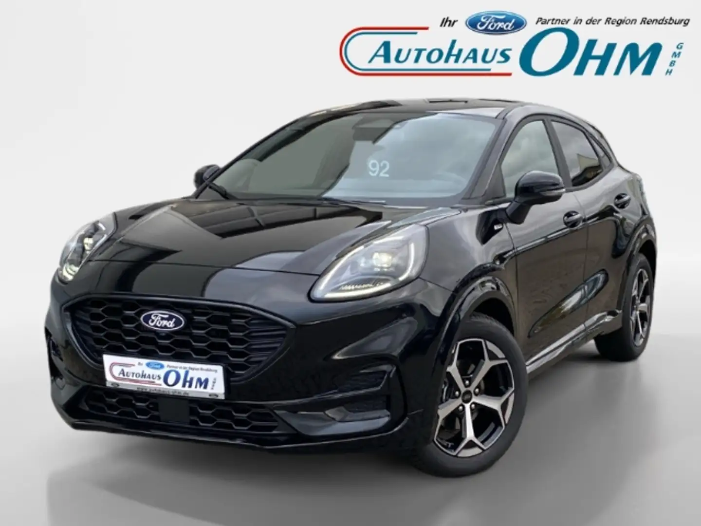Ford Puma ST-Line 1.0 EcoBoost Mild Hybrid - RFK - Navi - Schwarz - 2