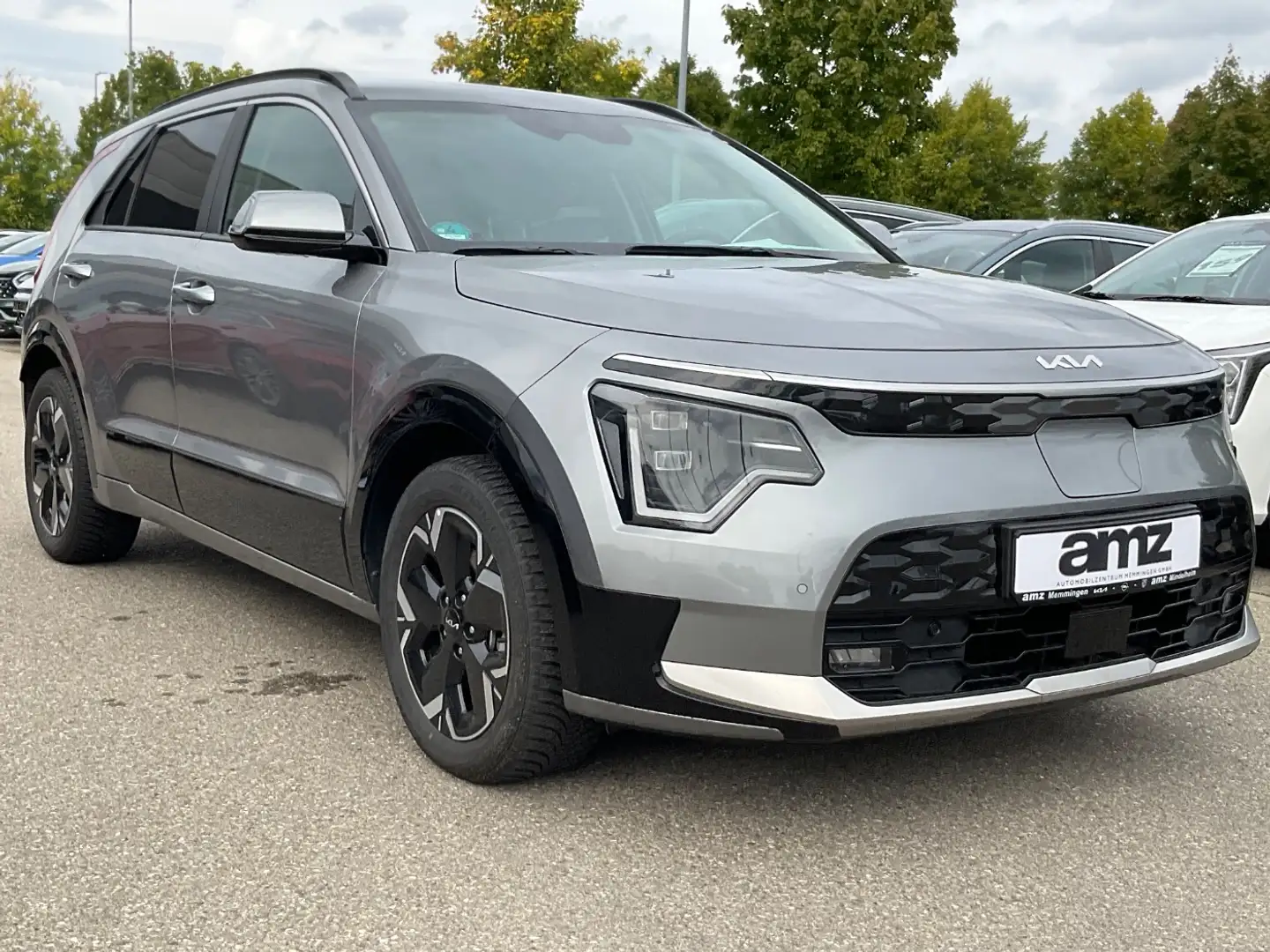 Kia Niro EV 64,8kWh Inspiration 3-Phasen-Lader+Leder Grau - 2