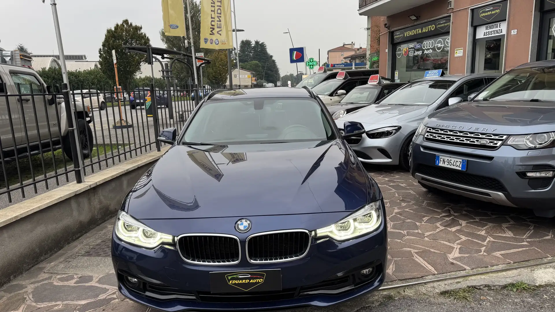 BMW 320 320d Touring xdrive Msport auto 190CV Bleu - 1