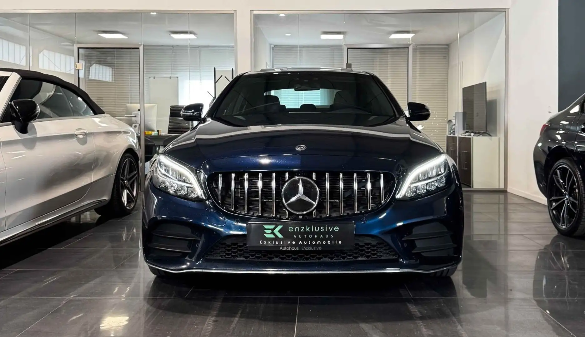 Mercedes-Benz C 300 C300de AMG GLASDACH*WIDESCR*AMG 43 OPTIK*KAM*DIS Blu/Azzurro - 2