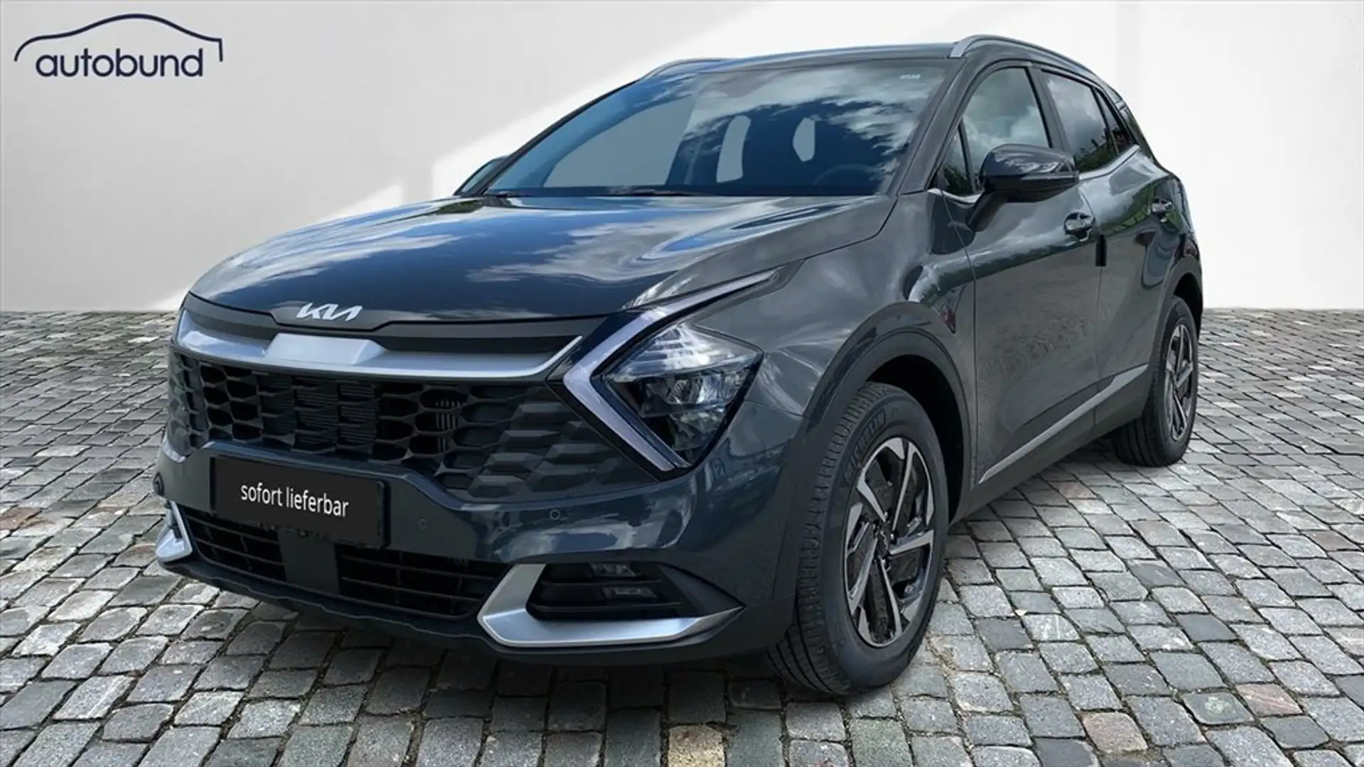 Kia Sportage V 1,6 T-GDI DCT Gold ALARM ALU DAB LED NAVI Gris - 1