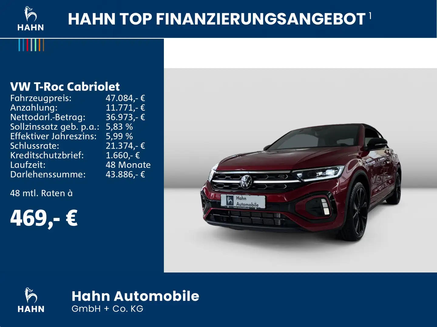 Volkswagen T-Roc R-Line 1.5 l TSI OPF 110 Rosso - 2