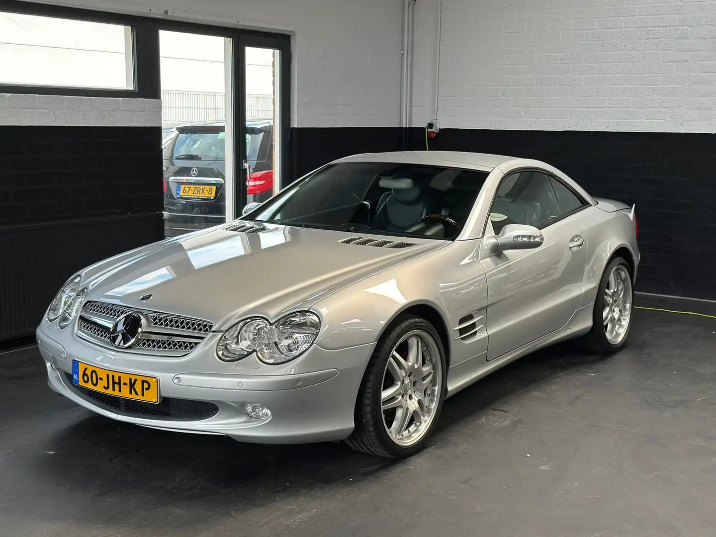 Mercedes-Benz SL 500 Brabus | Monoblock | NL Auto | Topstaat | Youngtim Grau - 2